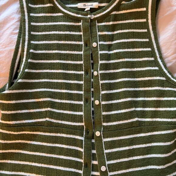 Madewell green vest - Picture 2 of 4